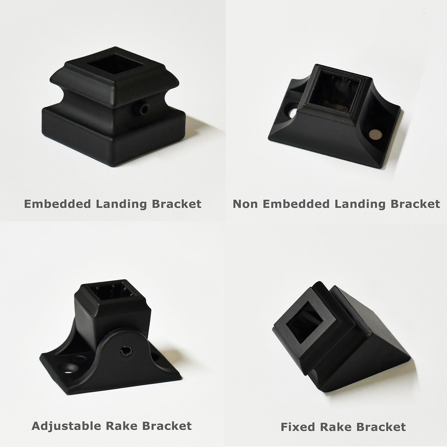 Stair Spindle Bracket Types