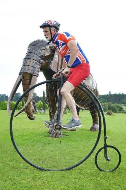 Spectacular Penny Farthing Race