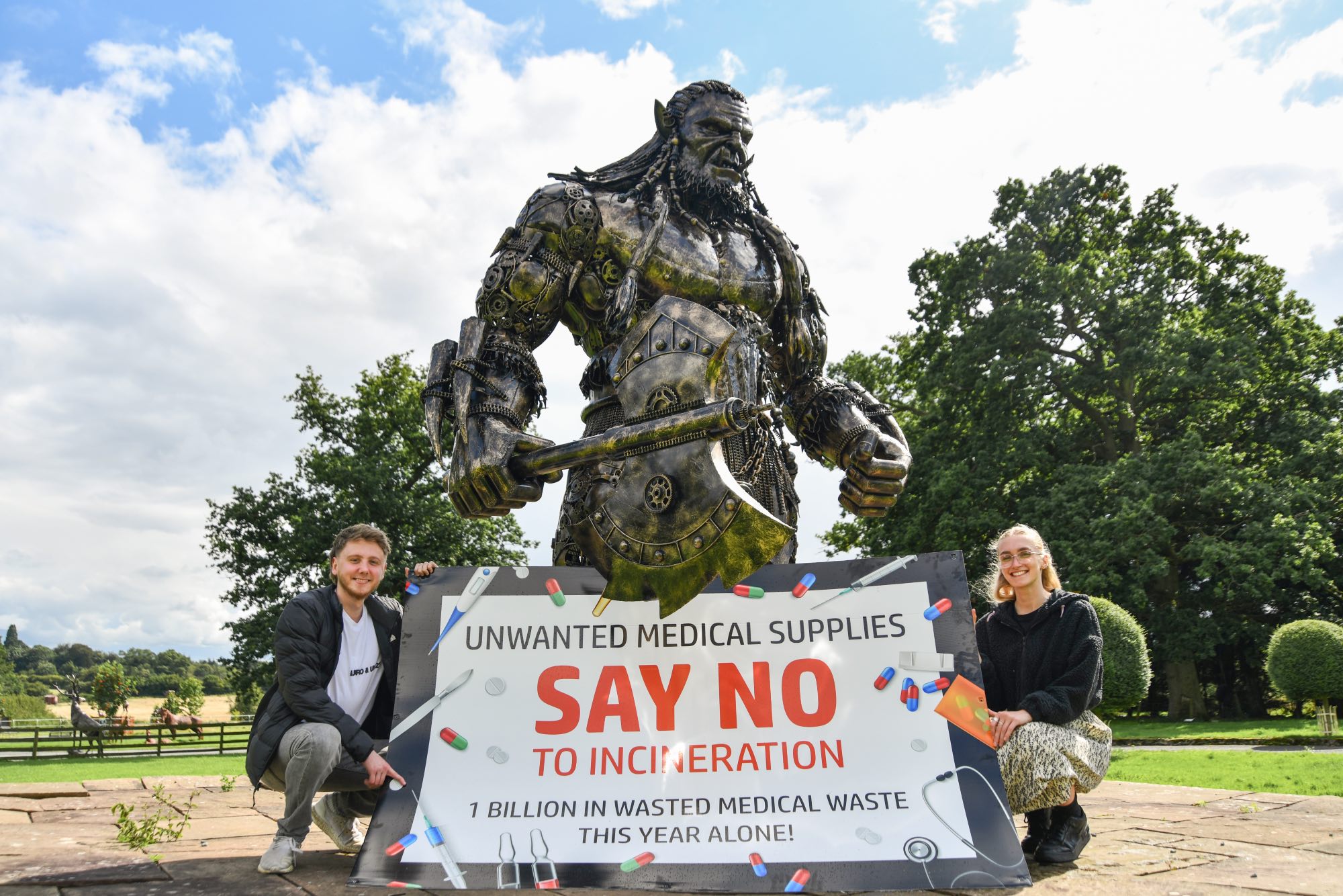 Magnificent Durotan Sculpture Raises an Important Issue
