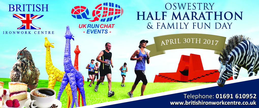 British Ironwork Centre To Proudly Play Host To The First Oswestry Half Marathon