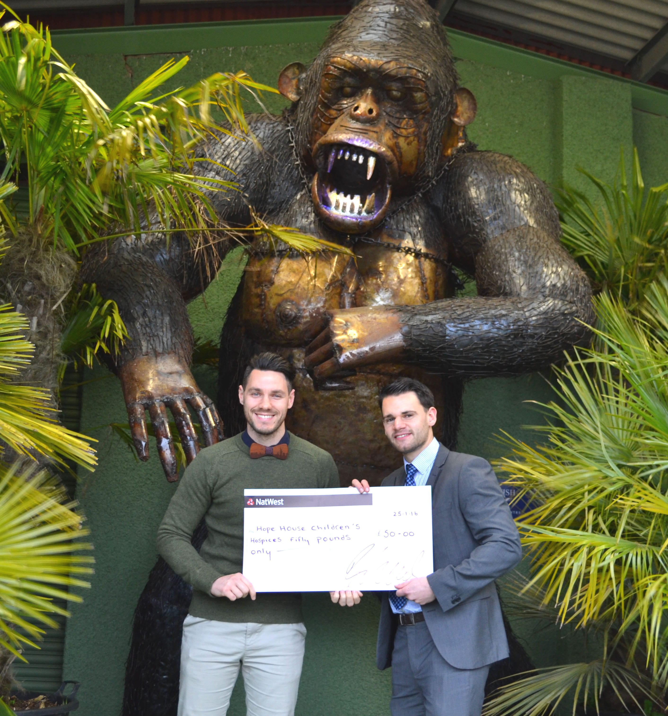 We sponsor George to run in aid of Hope House