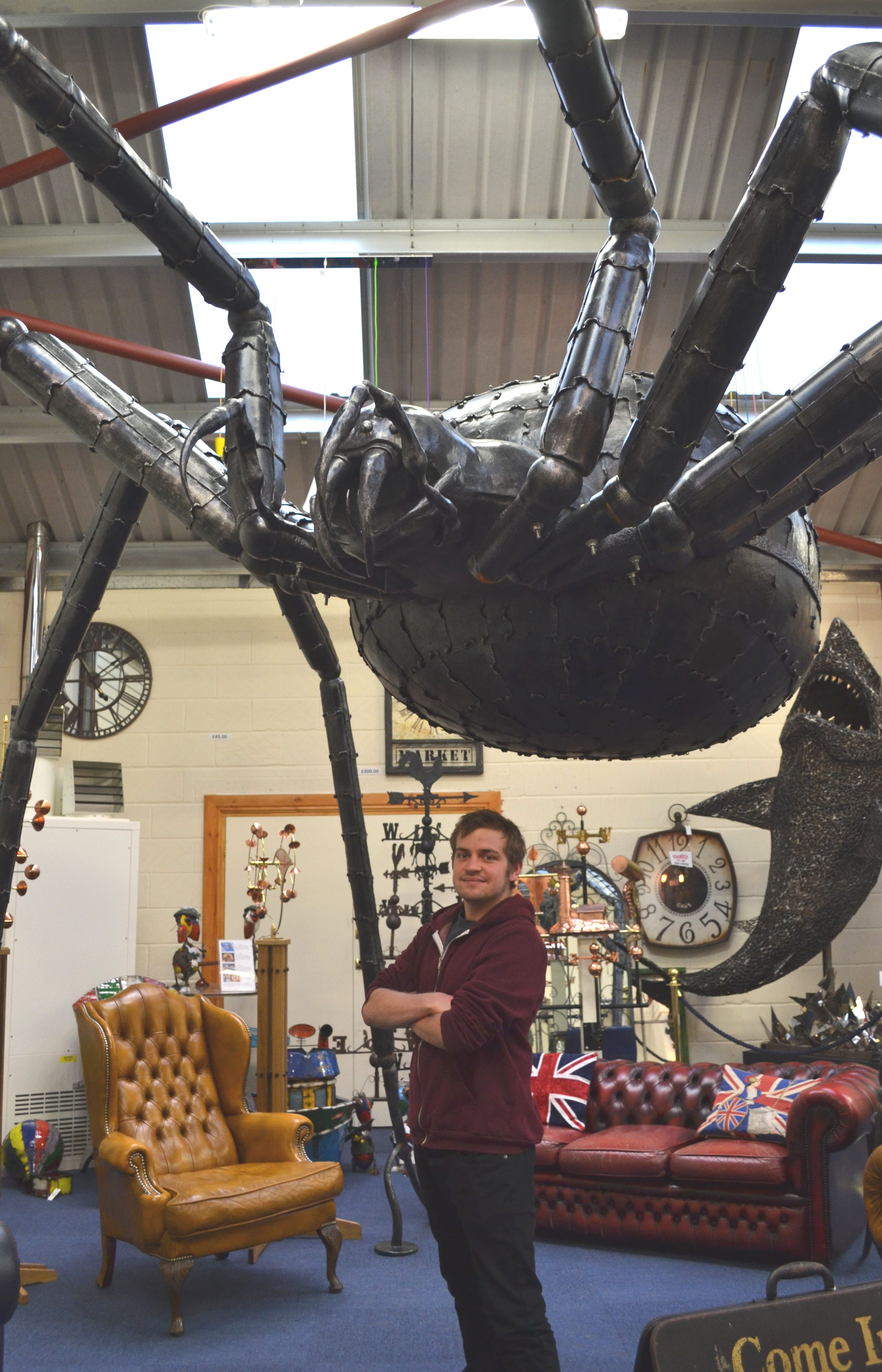 Storyteller at The British Ironwork Centre