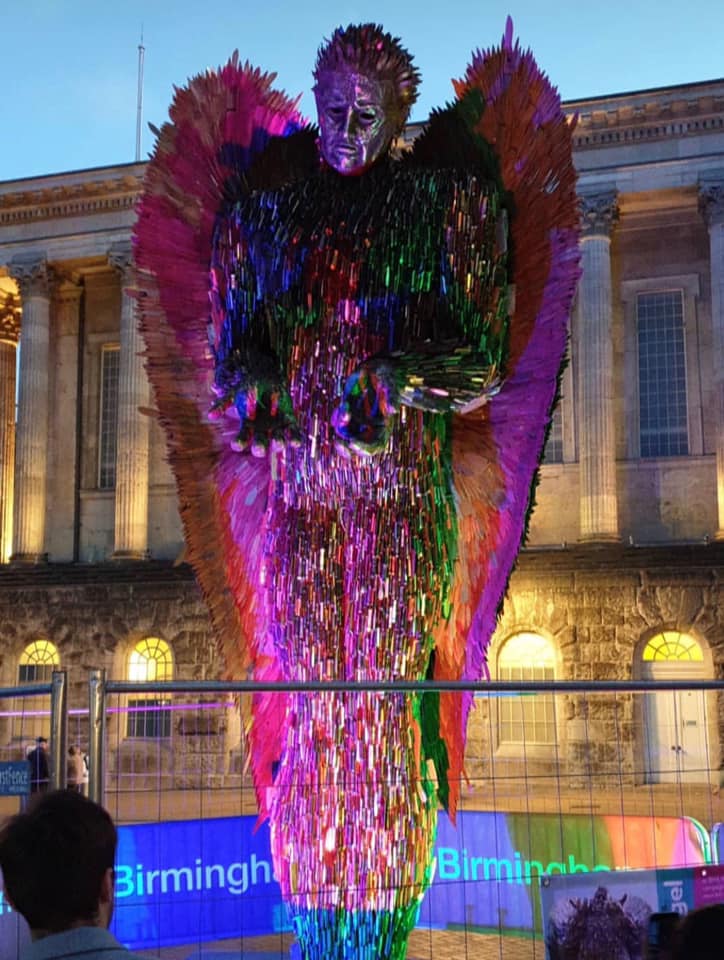 Knife Angel Takes Pride of Place at Birmingham Pride