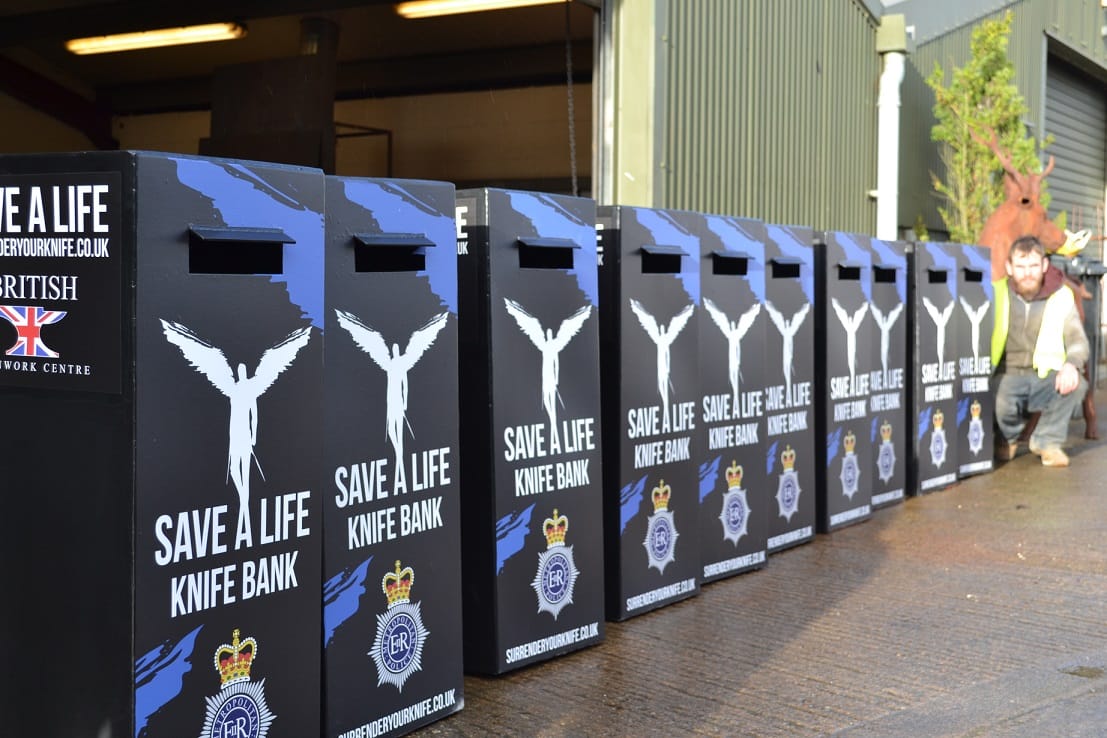 First 10 knife banks for London Met