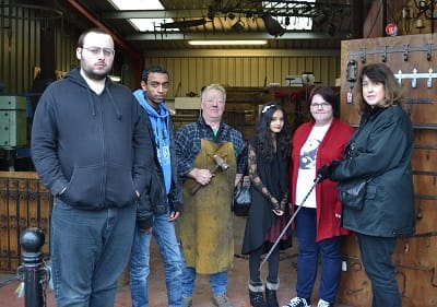 NSCollege visit the Ironworks