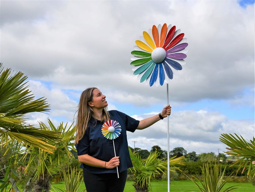 Supporting WUTH with a Rainbow Daisy Campaign