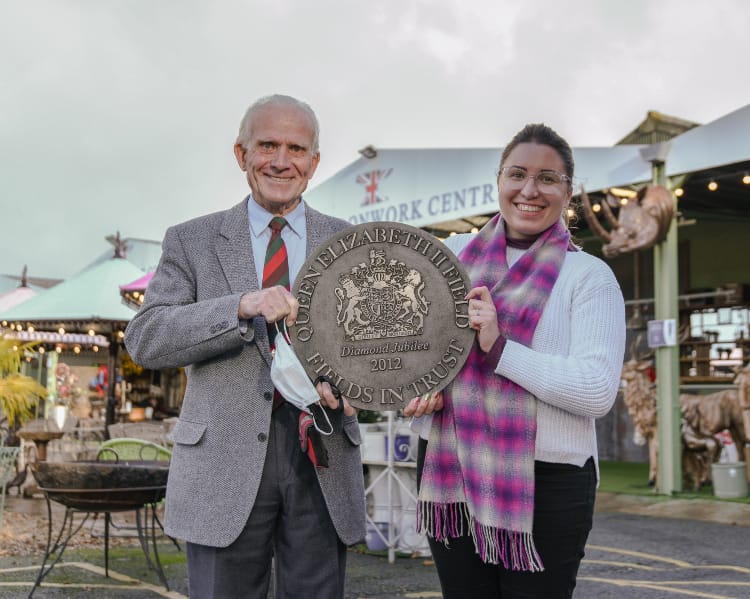 Shropshire Playing Field To Display Jubilee Plaque