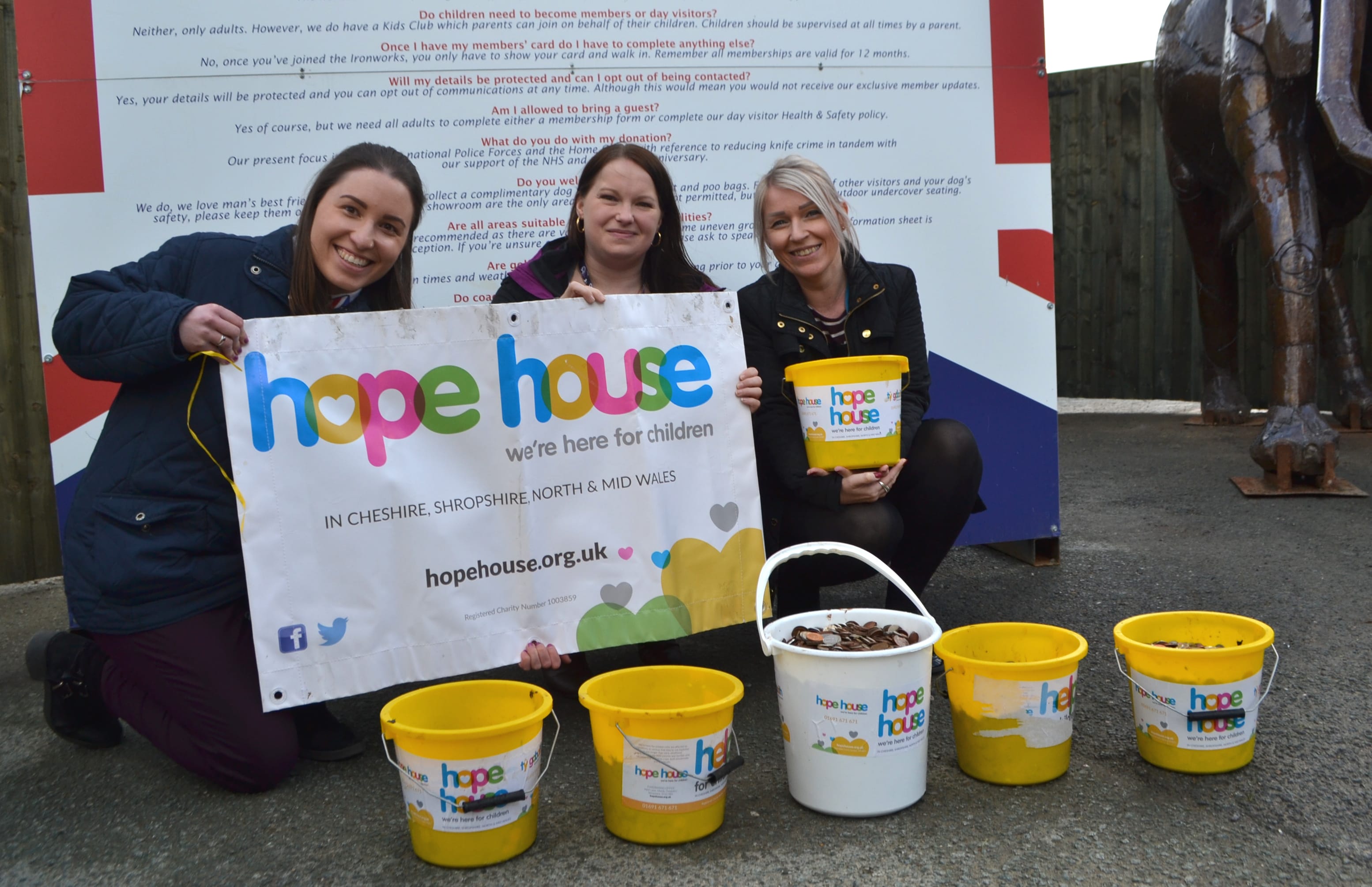 Buckets of Wishes for Hope House
