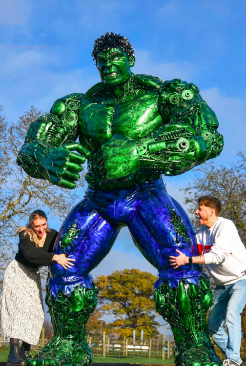 Huge Hulk Causes A Stir At The Ironworks