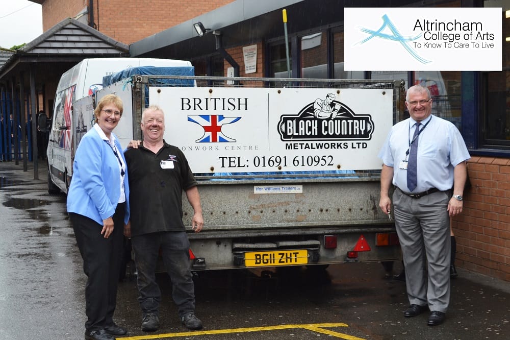 Altrincham College Support SYST Oswestry Hub Through Equipment Donations