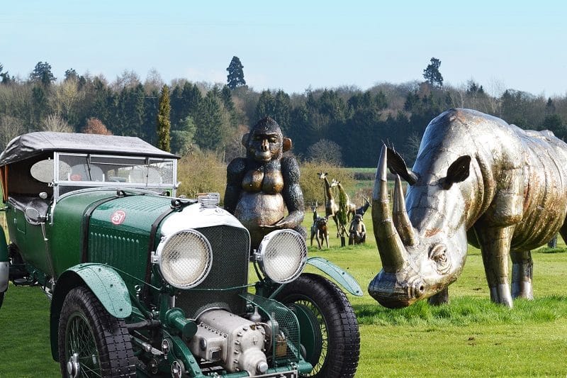 Vintage Bentley club visit Ironworks