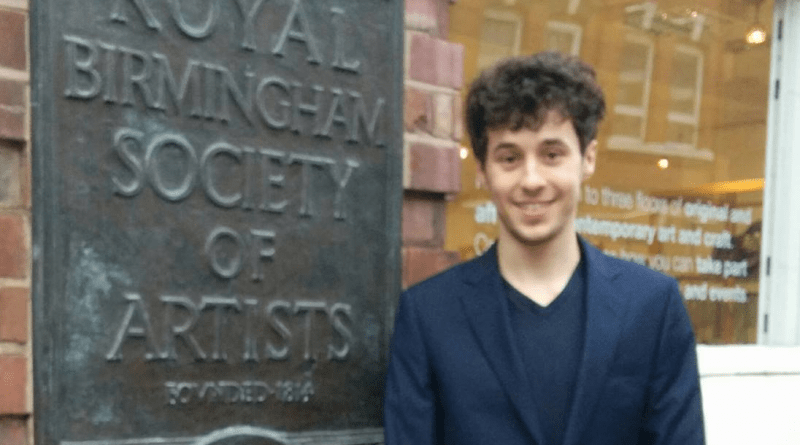 Jacob Chandler wins prestigious award