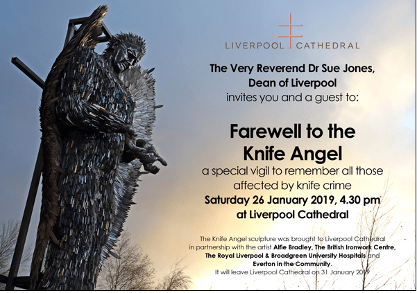 A Very Special Vigil - Liverpool Prepare to Say Goodbye to the Knife Angel