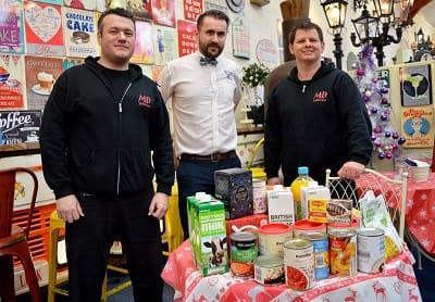 MD warriors collect for food bank in Oswestry