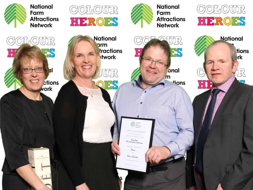 Delighted Park Hall farm won award