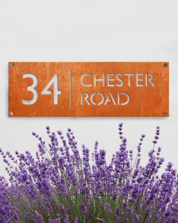 Modern House Signs