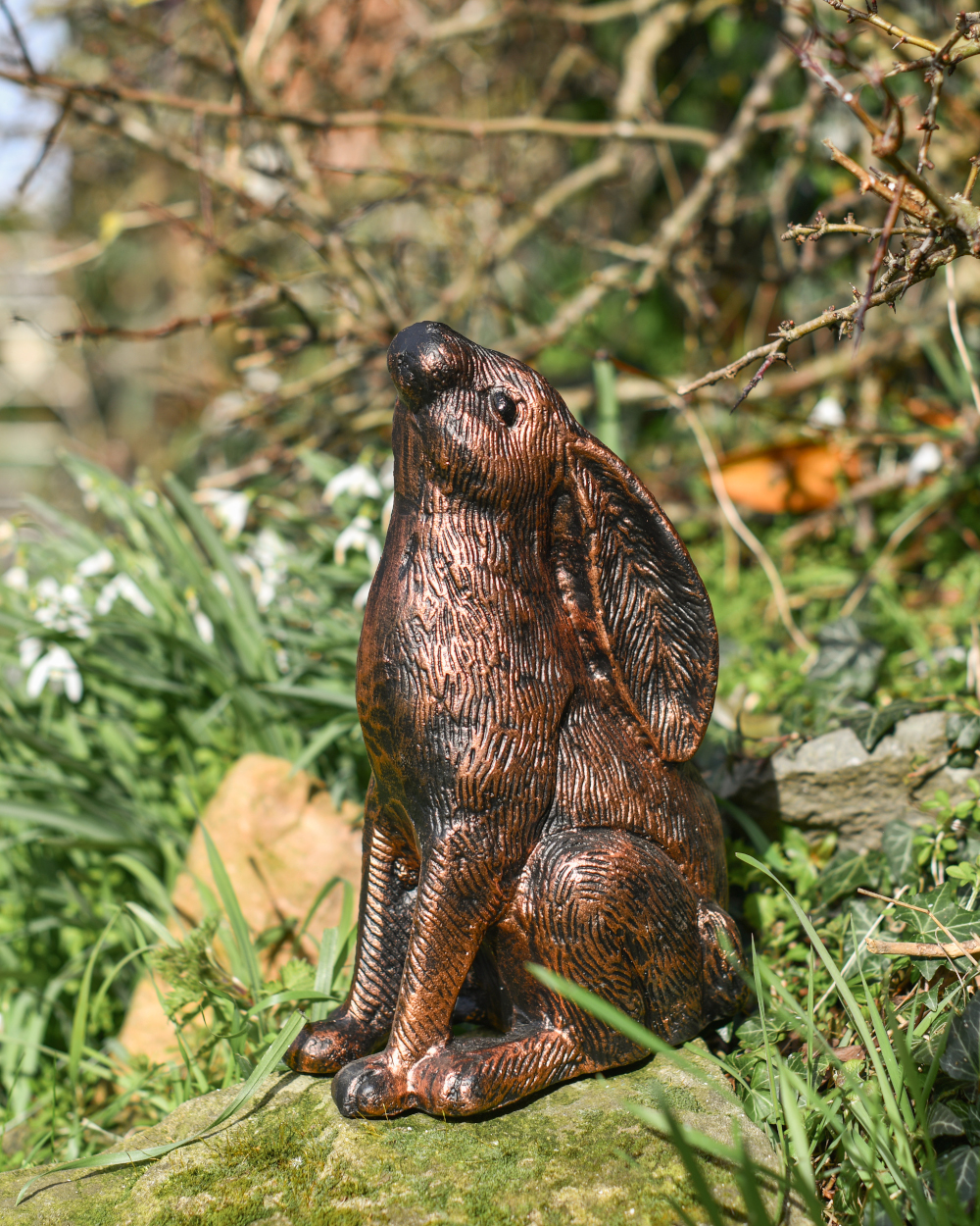 Rabbit & Hare Sculptures