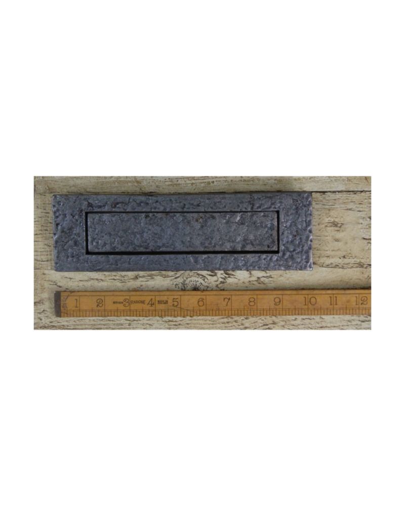 Antique Cast Iron Letter Plate - 26cm