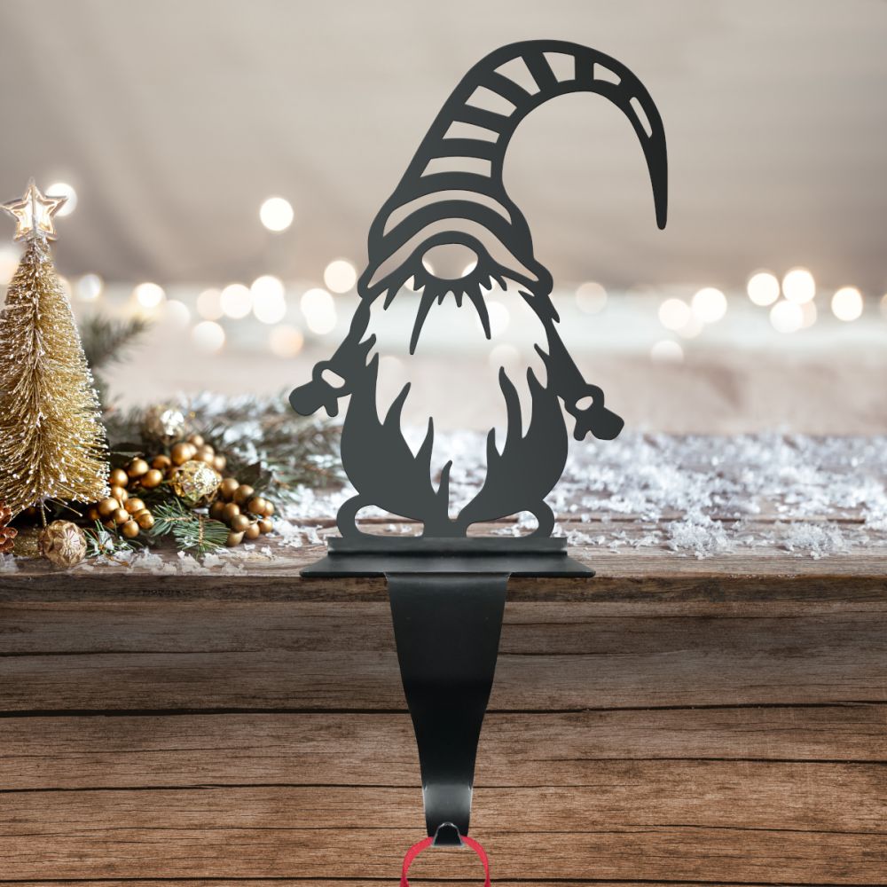 Gonk with Striped Hat Stocking Holder