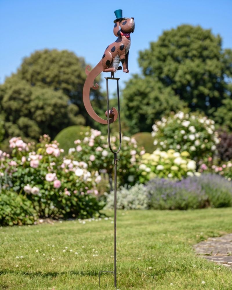 'Professor Paws' Rocker Garden Spike