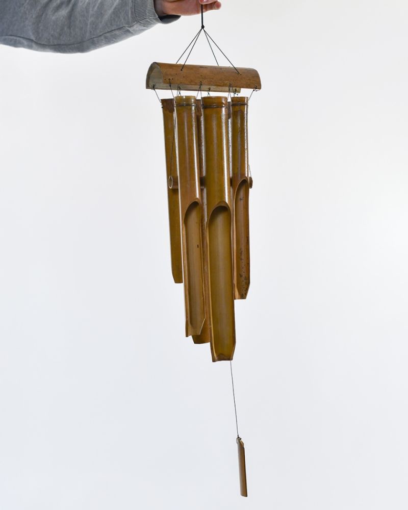 Deluxe Bamboo 'Echo' Wind Chime - 50cm