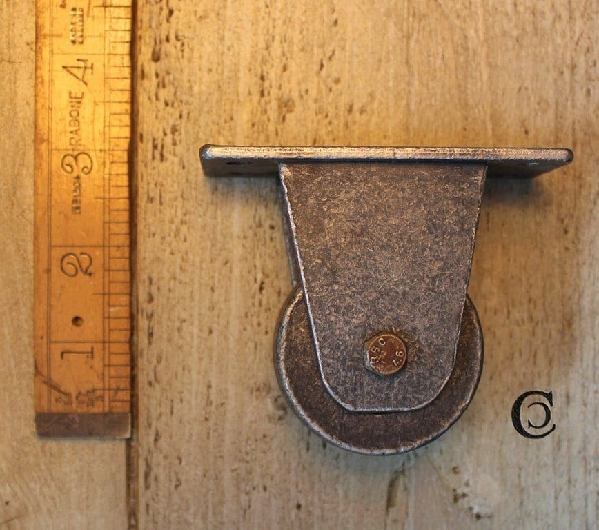 Fixed Castor Cast Iron Wheel