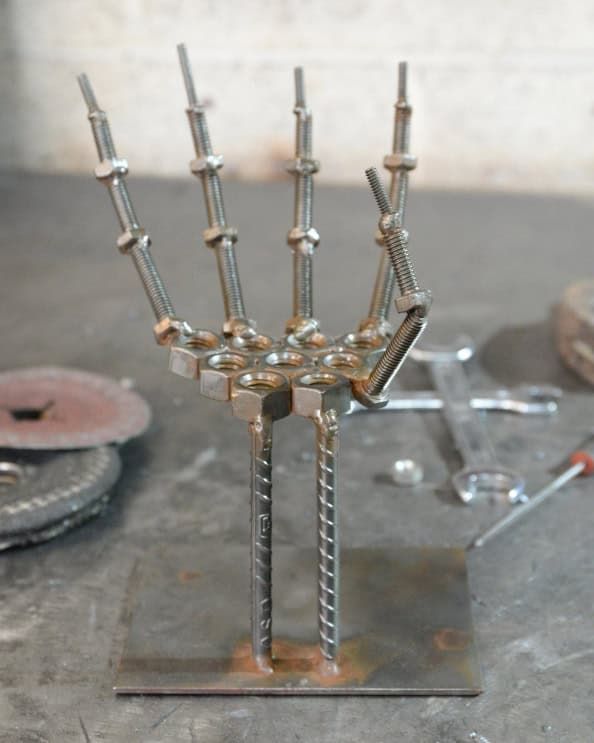 'Handy Hardware' Scrap Metal Art Sculpture