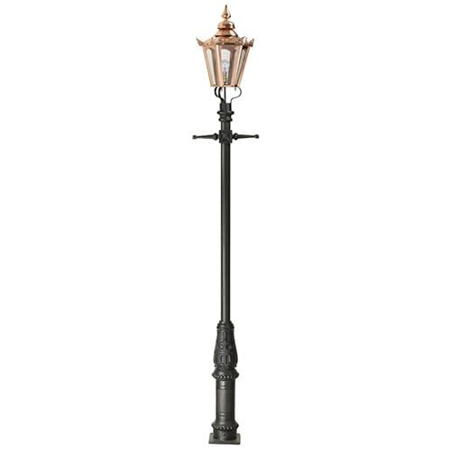 Copper Concordia Lamp Post - 2.7m