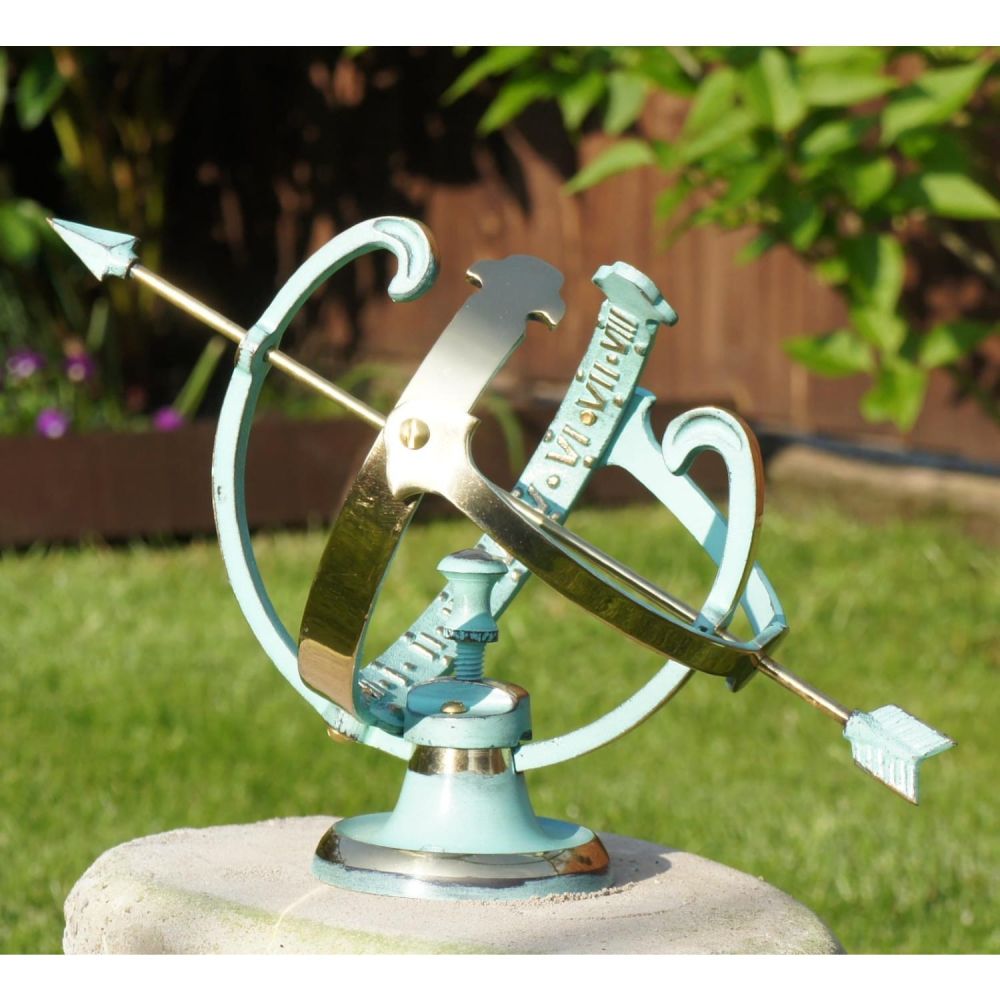 Medium Profatius Armillary In Verdigris