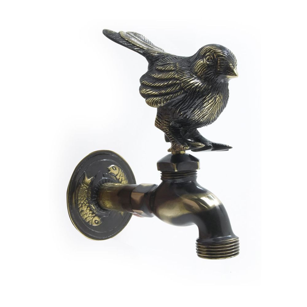 Antique Brass Finish Robin Garden Tap