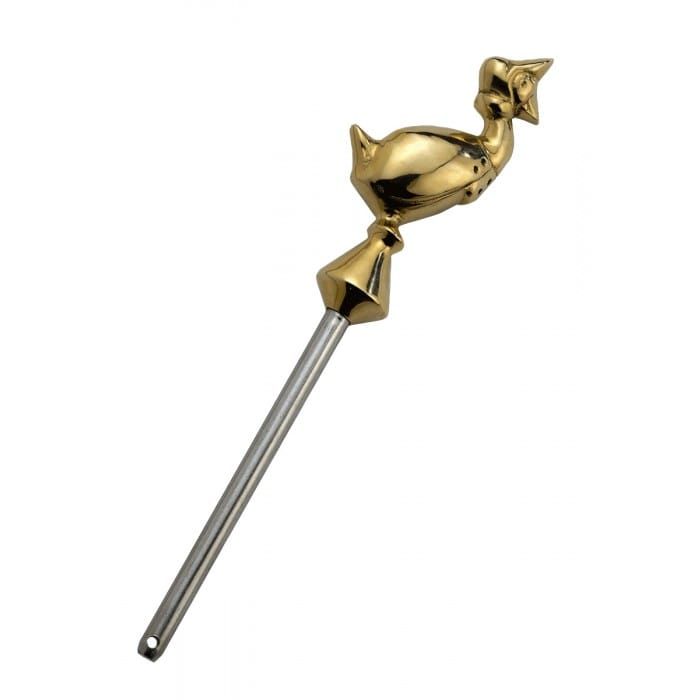 Polished Brass Jemmima Tiller Pin