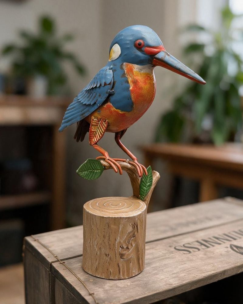 "Kingsley" The Kingfisher Garden Sculpture
