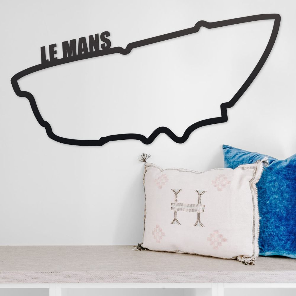 Le Mans 24 Hour Race Track Wall Art