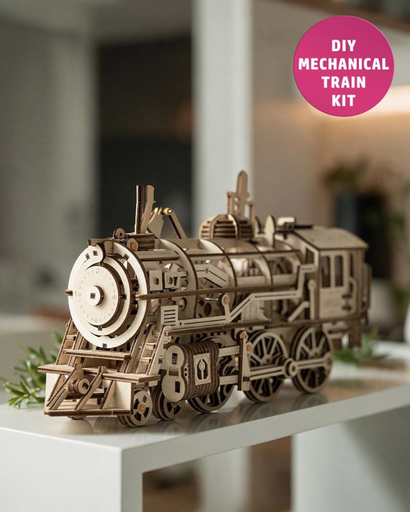 Locomotive Wooden Craft Kit