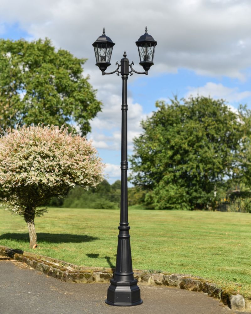 Ornate Twin Lamp Victorian Lamp Posts 