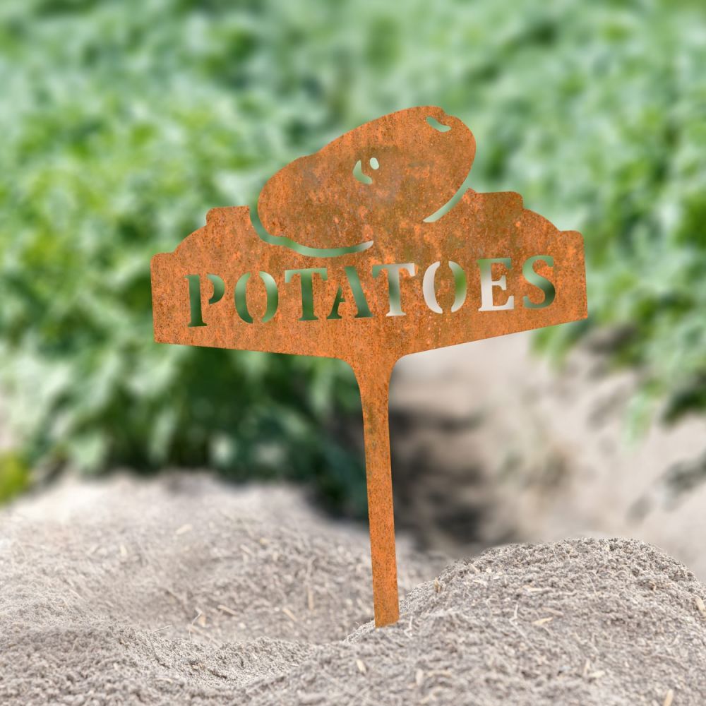 Rustic Vegetable Sign - Potato