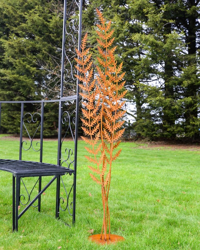 Rustic 'Sylvan Ferns' Garden Ornament - 160cm
