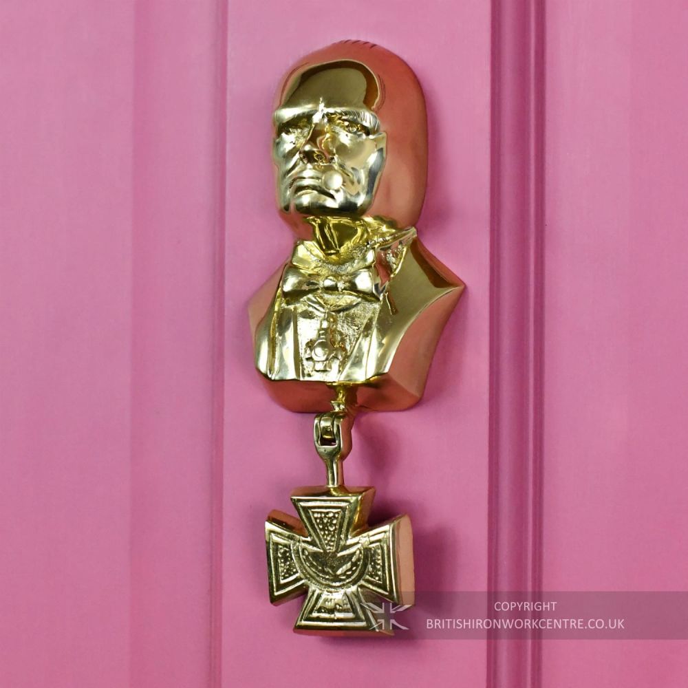 Sir Winston Churchill Door Knocker