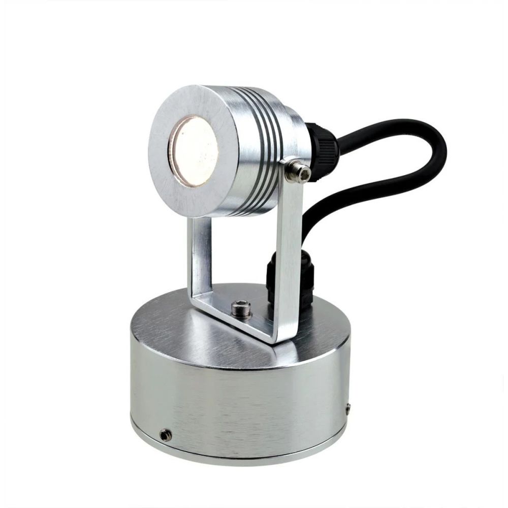 Small Aluminium 'Illuminare' Garden Wall Spotlight - 11cm