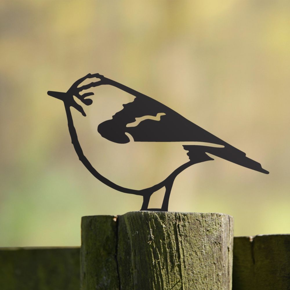 Steel Goldcrest Fence Topper In Black