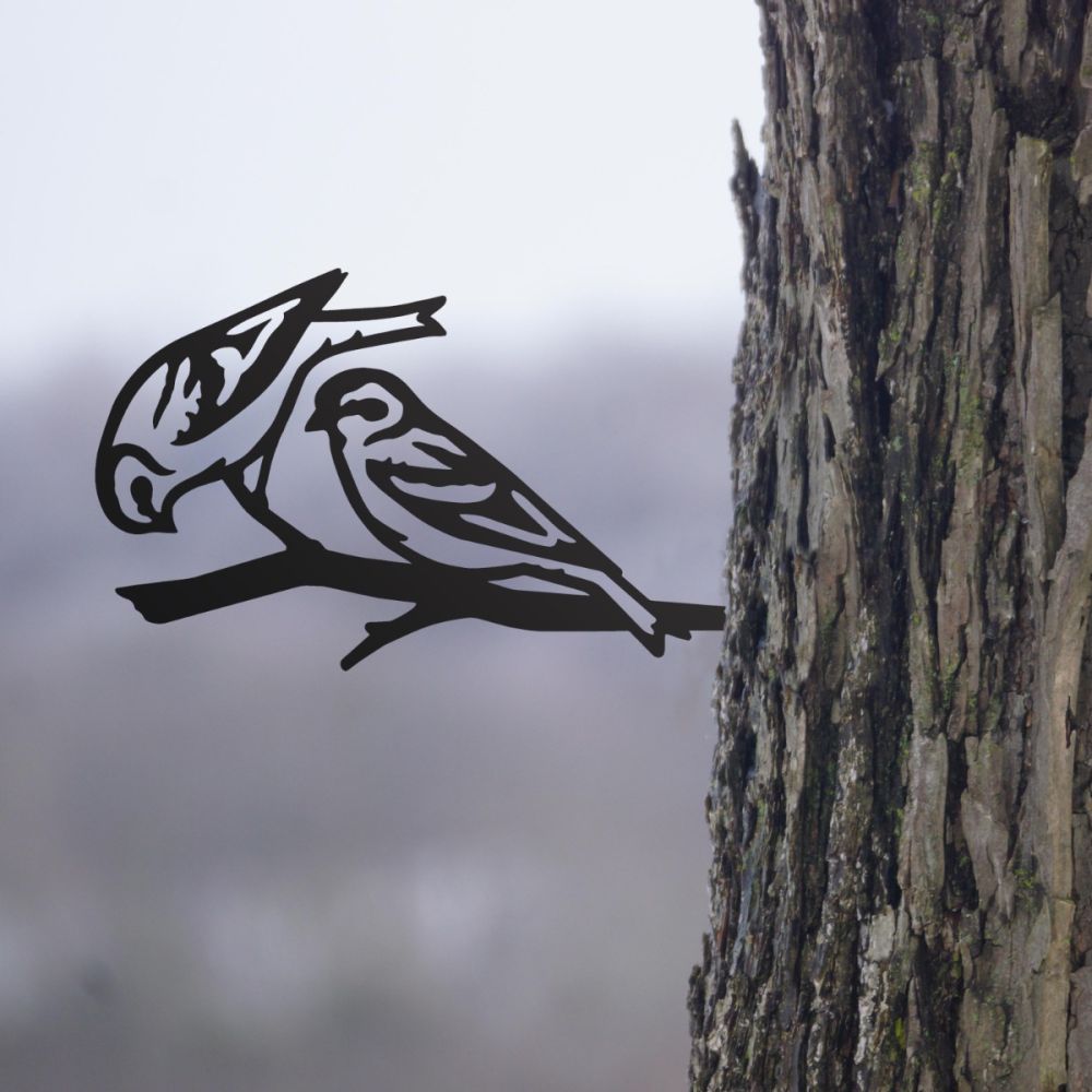 Steel Siskin Tree Spike In Black