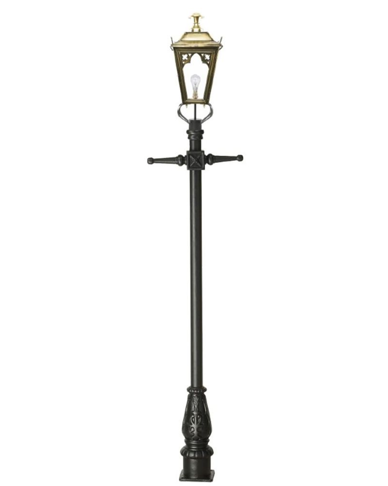 The Brass Canterbury Lamp Post In 2.66 Metres