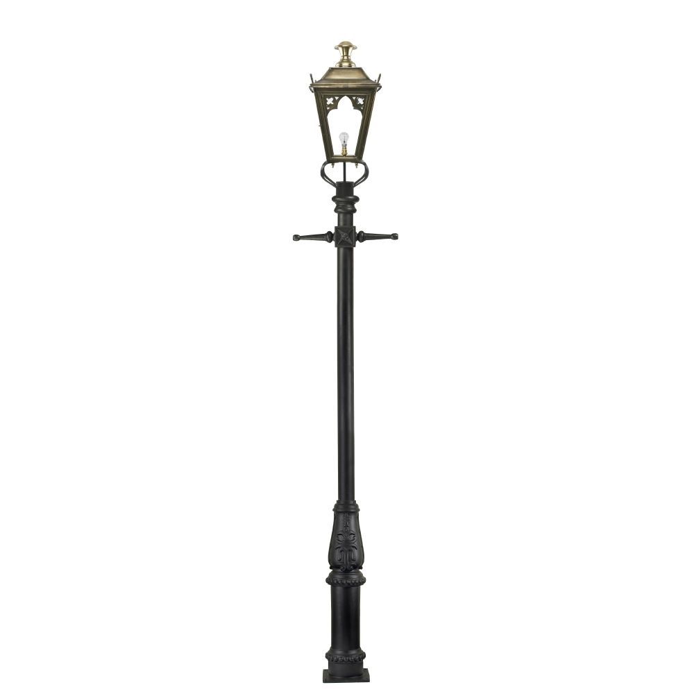 The Brass Canterbury Lamp Post In 3.7 Metres