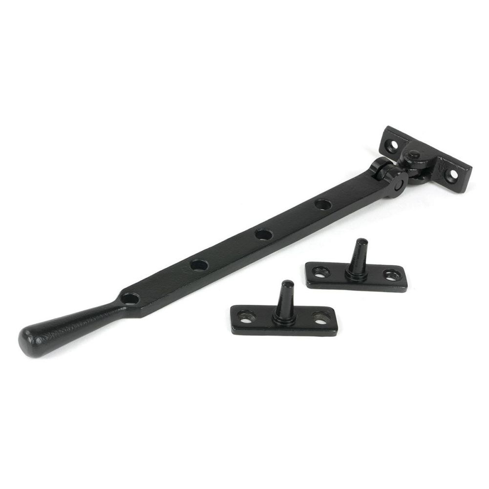 10 Black Four Pin Window Stay