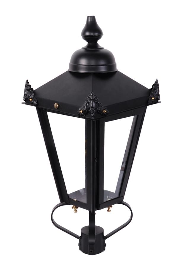 Small Black Victorian Vintage Lantern