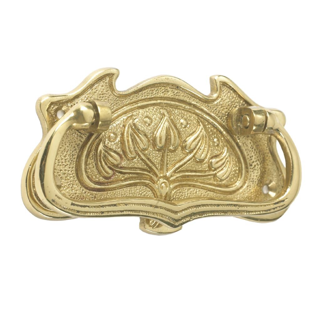 'Ace of Spades' Brass Cabinet Pull Handle