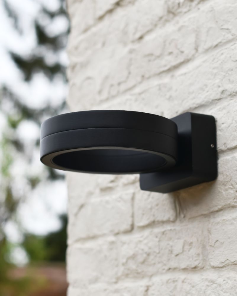 Modern Aluminium 'Corona' LED Wall Light 