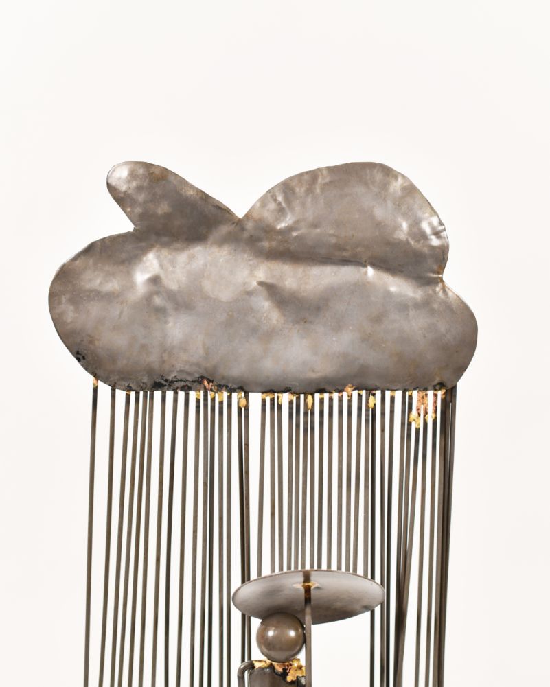 Scrap Metal Art Cloud
