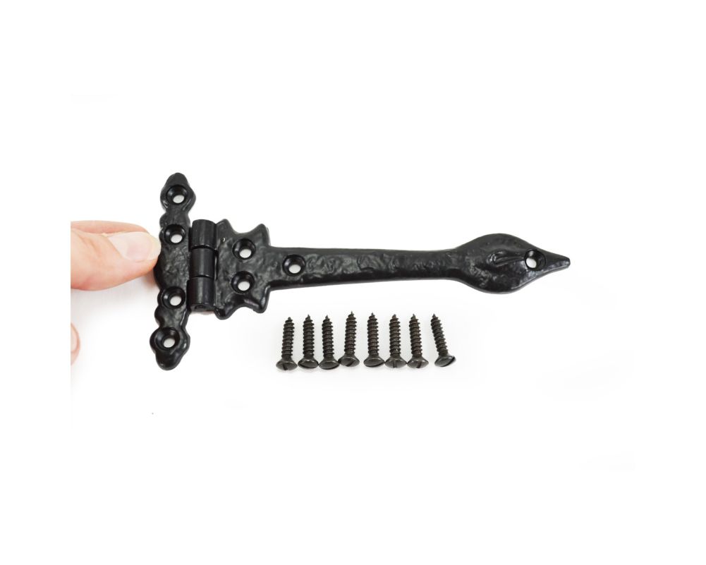 Small 'Abbey Wells' Cast Iron Tee Hinge