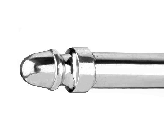 Close Up Of Acorn Finial Stair Rod